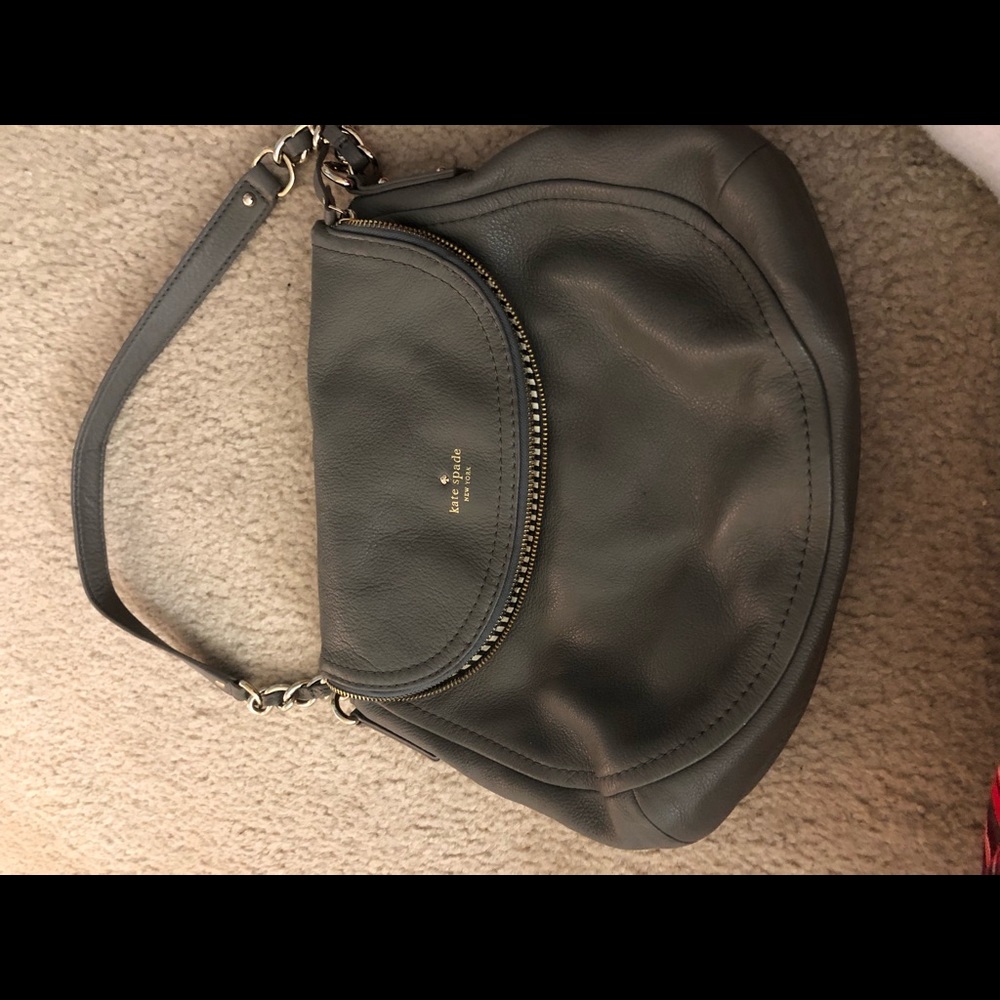 Kate Spade Cobble Hill French Grey Purse